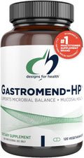 Designs for Health GastroMend HP - Gut Health Supplements - Gut Mucosa Support with Mastic Gum + DGL Licorice + 'Vitamin U' - May Help Occasional Bloating or Upset Stomach - Vegan (120 Capsules)