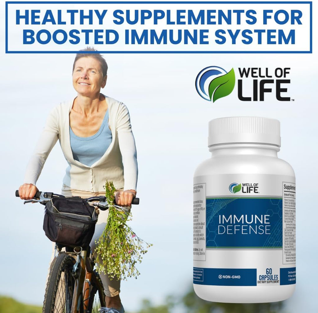 Immune Defense 600mg | 60 Veg Capsules. Enhance Immune Health with a Potent Blend of Graviola Leaf, Raspberry Fruit, Green Tea, Turmeric, Garlic. Boost Your Well-Being Naturally.