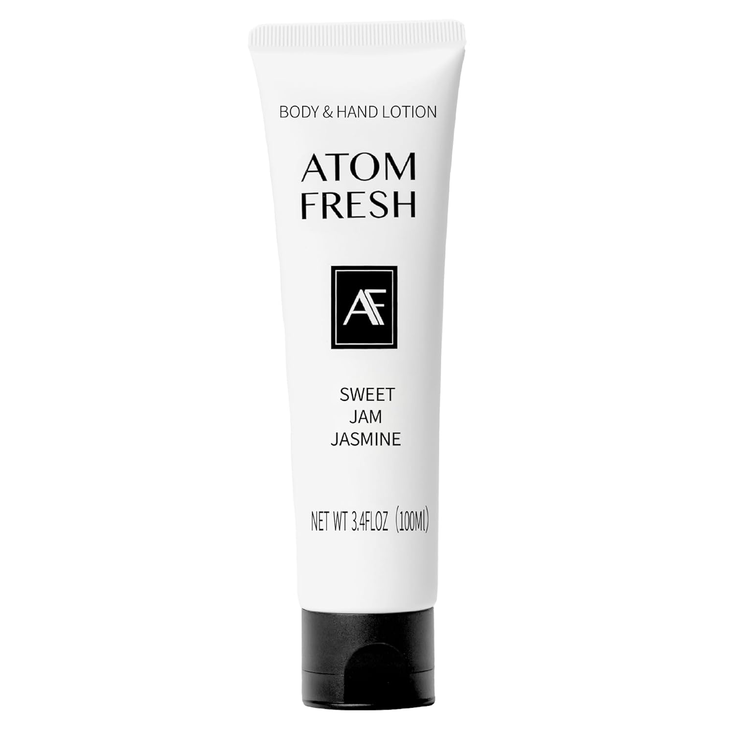 Atom Fresh Hand Cream for Women, Sweet Jam Jasmine | Hydrates & Strengthens Skin Barrier | Soothes Dry, Sensitive Hands | With Ceramides & Niacinamide, Vegan (3.4 fl oz)