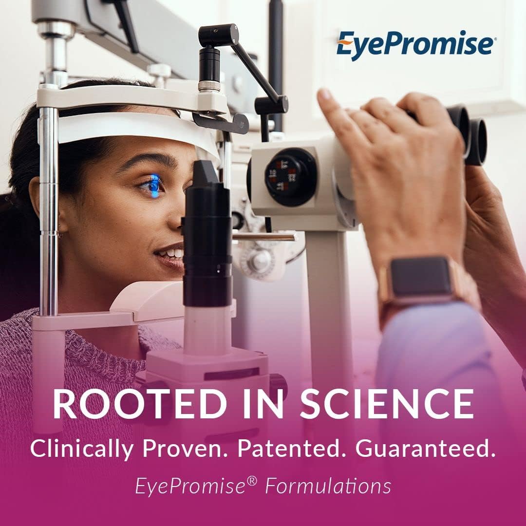 EyePromise Macular Health Eye Vitamin | 60 Softgel Capsules with No Zinc, Containing Lutein, Vitamin C, D, E, Omega-3 Fish Oil, and Zeaxanthin |
