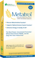 American BioSciences Metatrol Fermented Wheat Germ Extract - Immune & Mitochondria Support for Renewed Vitality & Enhanced Energy - Gluten Free - 60 Vegetarian Capsules, 41mg