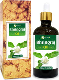 Salvia Bhringraj Oil (Eclipta alba) 100% Pure & Natural - Undiluted Uncut Cold Pressed Premium Oil Use for Aromatherapy, Skin Care & Hair - Therapeutic Grade (3.38 Fl Oz with dropper)
