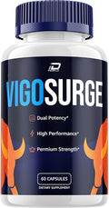 VigoSurge Capsule – Vigo Surge Natural Ingredients Supplement Advanced Formula (1 Pack - 60 Capsules)