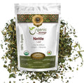Organic Way Stinging Nettle Leaf | Herbal Tea (Urtica dioica) Cut & Sifted - European Wild-Harvest | Organic & Kosher Certified | Vegan, Non GMO & Gluten Free | Origin - Albania, (16 Oz)