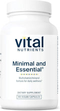 Vital Nutrients Minimal and Essential Multivitamin | Vegetarian One per Day Multi Vitamin, Mineral, & Antioxidant Supplement* | Iron-Free | Gluten, Dairy, Soy Free | Non-GMO | 90 Capsules
