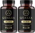 QUALIA MIND | The Ultimate Blend For Brain Health* | Doctor-Formulated Nootropic To Fuel Focus & Concentration* | Supports Long Term Brain Health| Maintain Drive & Productivity | 6 Week Supply