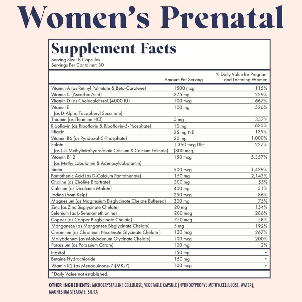 Fertility Trio | Prenatal Vitamin Lemon + DHA & Fertility Booster | Choline, Folate, Omega 3, Coq10, NAC, 26+ Vital Nutrients | Dietitian-formulated, Non-GMO, 3rd Party Tested, 30 Servings
