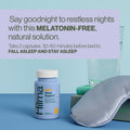 Hilma Sleep Aid Formulated with Magnesium & L-Theanine, Natural Sleep Aids for Adults to Help You Fall Asleep and Stay Asleep Melatonin-Free, Non-Drowsy Next Day Formula, 2 Pack w/ 100 Vegan Capsules