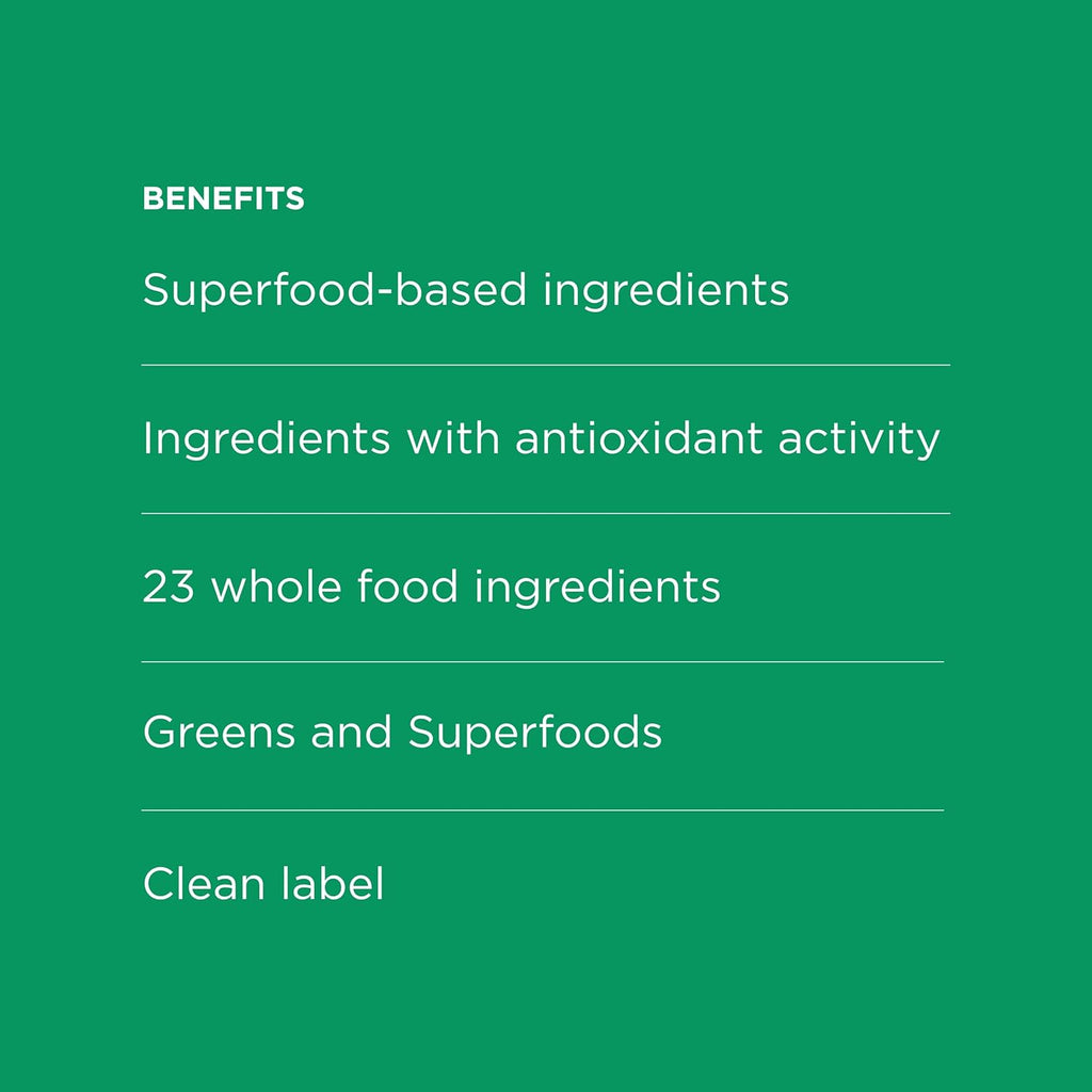 Possible SuperGreens - Superfoods Powder Mix with 23 Whole Food Ingredients - Vegan, Organic, Plant-Based Wellness - Gluten-Free, USDA Organic - Clean Label - 1 Bag, 30 Servings