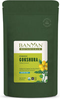Banyan Botanicals Gokshura Powder – Organic Gokshura Fruit (Tribulus Terrestris) Powder – Men's Vitality Supplement – Supports Urinary Health* – ½ lb. – Non-GMO Sustainably Sourced Vegan