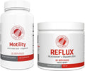 Silver Fern Brand Slow Motility+ Kit – Digestive Support Bundle – 30-Day Supply – Berry Flavor Powder, Capsules – Artichoke Leaf, Okra, Ashwagandha, MucoSave – No Artificial Ingredients – Made in USA