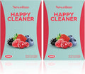 NEWELLME Happy Cleaner Digestive Supplement Powder, Gut Health Drink Mix with Probiotics, Digestive Enzymes & Fiber, Supports Digestion and Bloating, Berry Flavor, 28 Sachets (2 Boxes)