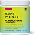 Sparkle Wellness Skin Boost Plus (Mixed Berry) [30-Serves] | Collagen Powder Supplement with VERISOL Bioactive Hydrolyzed Collagen Peptides, Vitamin C & Hyaluronic Acid to Improve Skin Elasticity