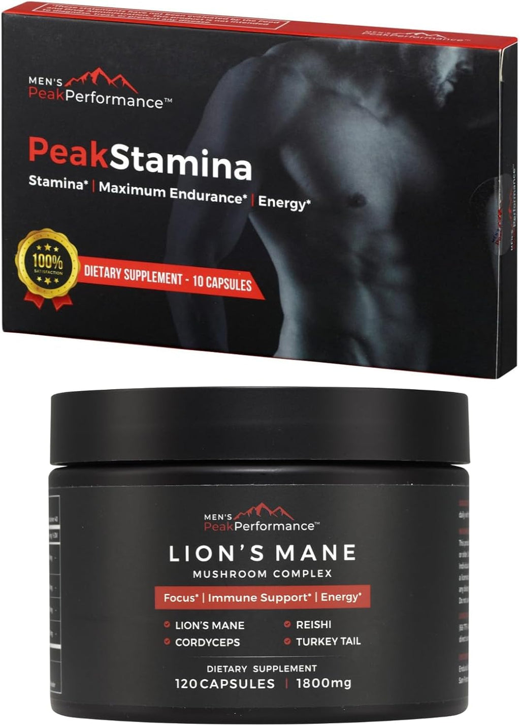 MEN'S PeakPerformance Peak Energy & Mental Clarity Bundle – Stamina, Focus, Vitality, Endurance
