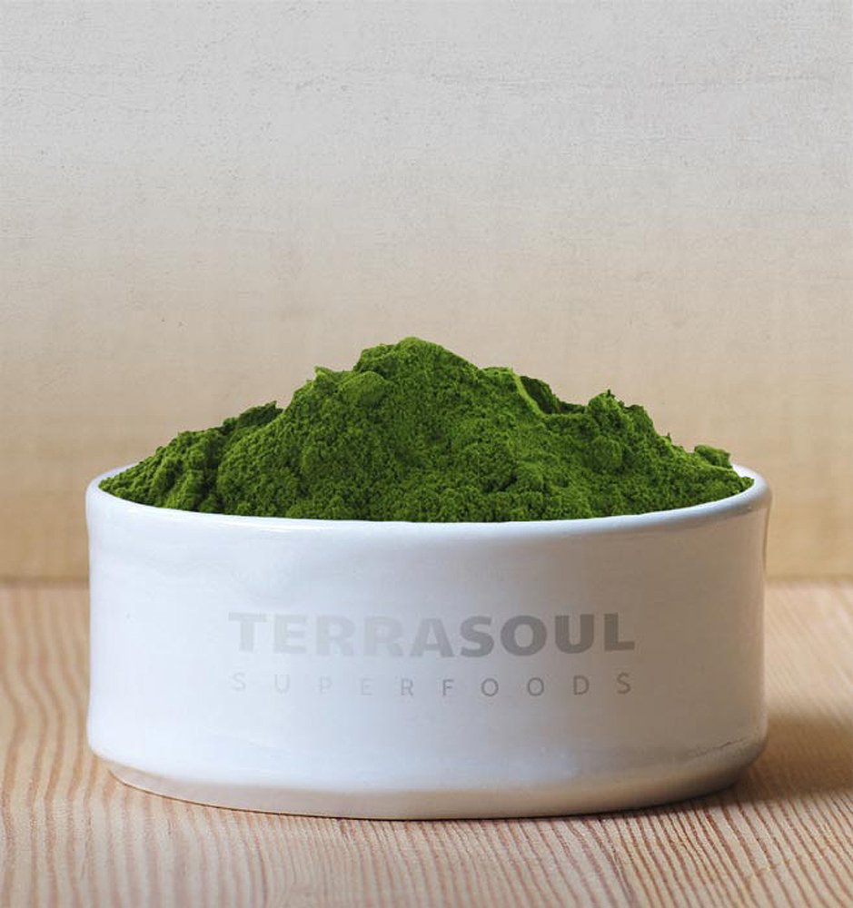 Terrasoul Superfoods Organic Wheat Grass Juice Powder, 5 Oz, Grown in Utah, Made from Nutrient Concentrated Juice, Revitalize with Green Nutrition: Smoothies, Detox Drinks, and Wellness Shots