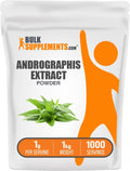 BulkSupplements.com Andrographis Extract Powder - Andrographis Paniculata, Herbal Supplement - Gluten Free, 1g per Serving, 1kg (2.2 lbs) (Pack of 1)