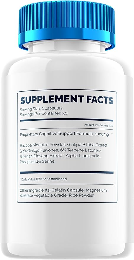 Neuro Serge Advanced Formula Capsules – Neuro Serge Natural Blend Focus Memory Support Supplement and Reviews (3 Pack – 180 Capsules)