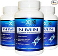 Genex Formulas NMN Supplement 250mg (3 Pack) - 99% Pure Shelf Stabilized Capsules for Increasing NAD Levels, DNA Repair, & Healthy Aging, GMP Certified, 90 Day Supply