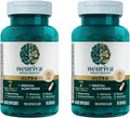 NEURIVA Ultra Brain Supplement for Mental Alertness, Memory, Focus & Concentration with Clinically Tested Cognivive, Neurofactor, Phosphatidylserine, Vitamins B6 & B12, 60 Count Capsules (2 Pack)