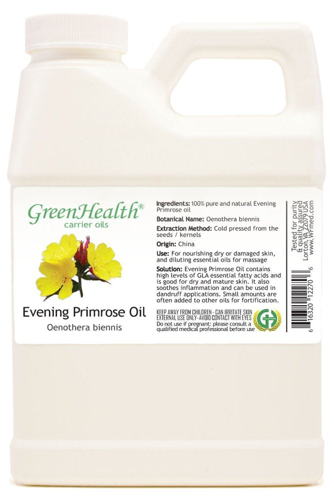 GreenHealth Carrier Oil - 100% Pure & Natural (Evening Primrose)