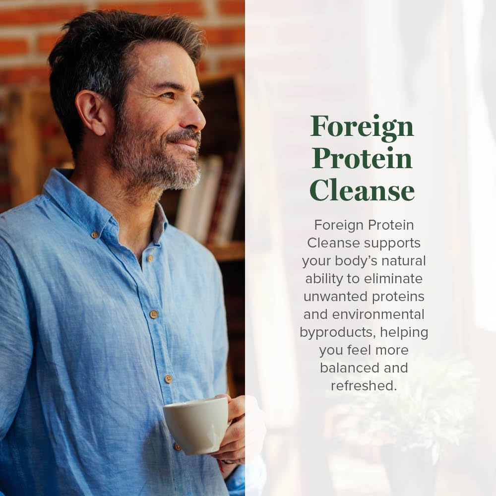 Global Healing Center - Foreign Protein Cleanse (Spike Protein Detox) - Support Formula with Wormwood - Helps Detox for Immune Support - 2 Fl Oz