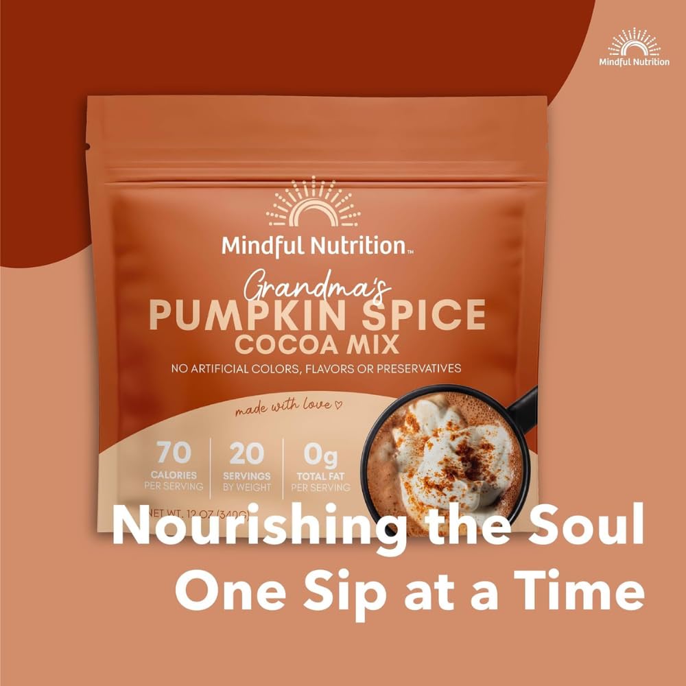Mindful Nutrition Grandmas Organic Hot Chocolate Mix (Pumpkin Spice Hot Chocolate)