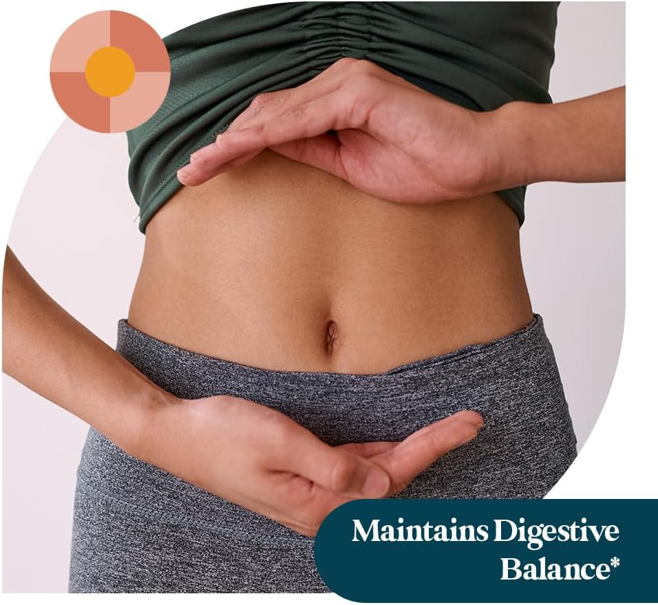 Pattern Wellness Probiotic Supplement - 51 Billion CFU - Supports Digestive Balance & Gut Wellness - Mindfully Sourced, Non-GMO - 60 Vegan Capsules