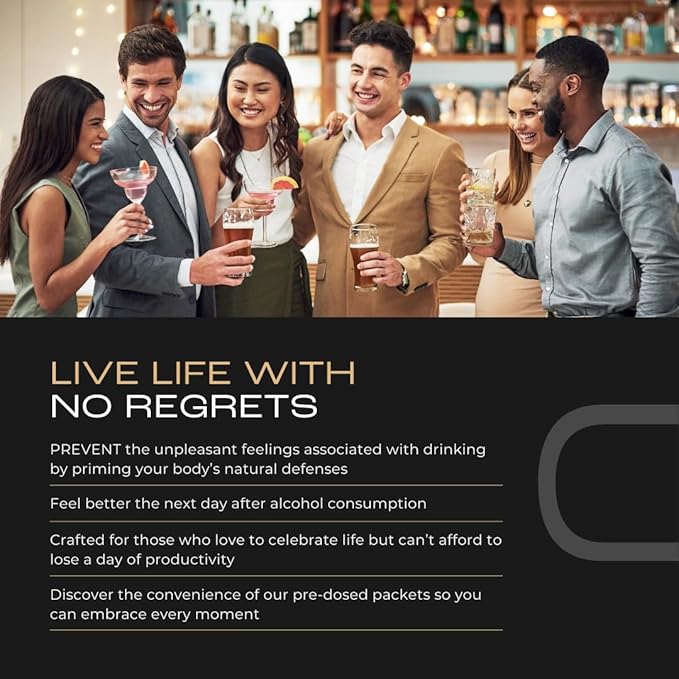 Pregame | Prevent Feeling Awful After Drinking | Alcohol Aid and Liver Health | Doctor Formulated | DHM, N-Acetyl Cysteine NAC, Milk Thistle (14 Doses, 56 Capsules)