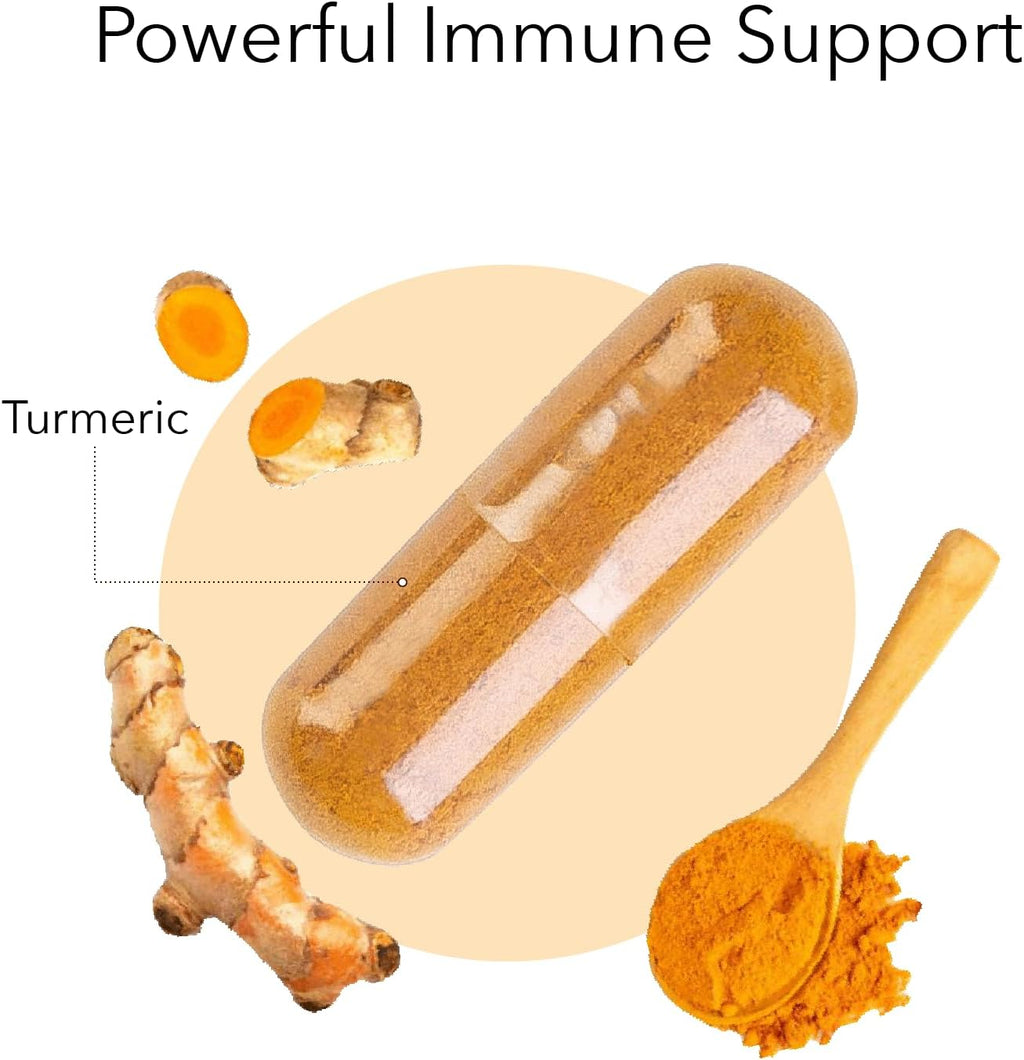 Kroeger Herb Products, Turmeric 950mg Joint Support & Antioxidant Supplement - Vegetarian, Non-GMO, No Preservatives or Fillers, Made in USA