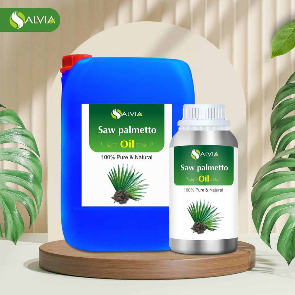 Saw Palmetto Oil - Pure & Natural Cold-Pressed Oil | Use for Skin Care & Hair Care | Used In Cream, Lotion, Shampoo, And Many Others -500 ml (16.9 Fl Oz)