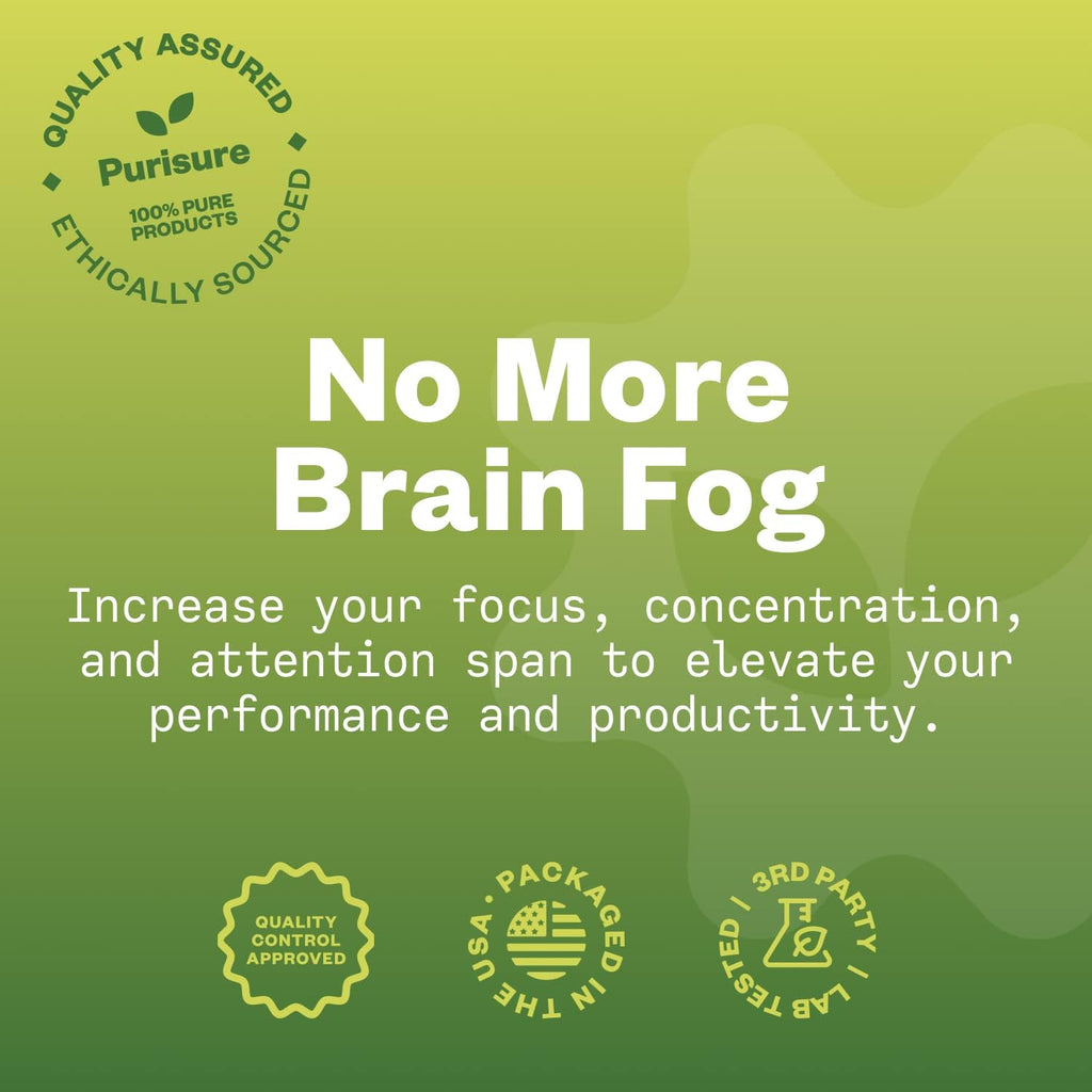 CDP Choline Powder, 10g, CDP Choline Supplements That Support Attention, Focus, and Energy, Citicoline Powder for Cognitive Function, Increases Motivation and Productivity, 40 Servings