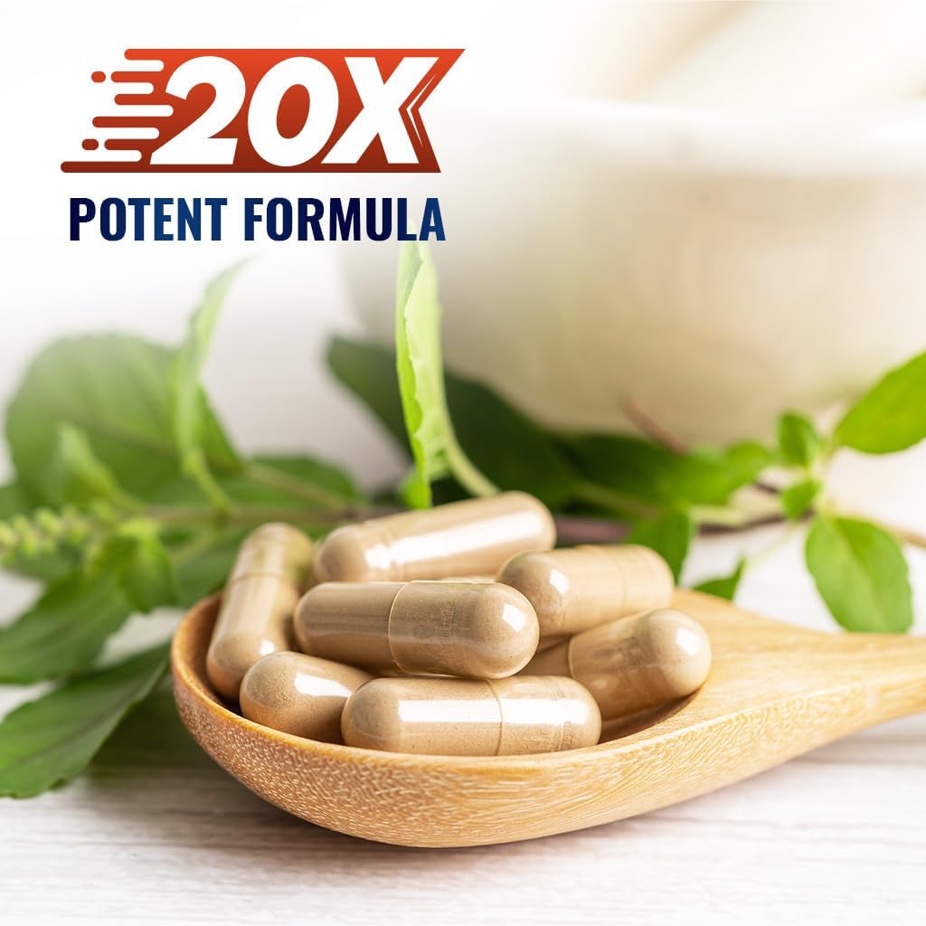 Vitamatic Valerian Root 5000mg Equivalent Per Serving (from 20:1 Extract 250 mg) - 240 Capsules - 20X Concentrated Extract