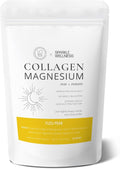 Collagen Magnesium Rest + Restore (Yuzu Pear) [30 Serves] | VERISOL Bioactive Collagen Peptides, Magnesium Glycinate & Taurate Salts | Lauren Roxburgh Rest + Restore | Calming Nightly Beauty Routine