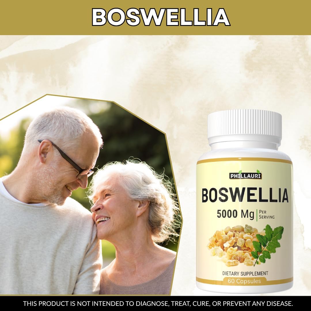 Boswellia | Boswellia Serrata | Boswellia Extract Capsules | 300 Capsules