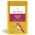 Tea Forte Winter Chai Premium Loose Leaf Caffeine-Free Herbal Tea Blend Canister, Makes 35-50 Cups