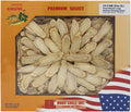 American Ginseng Slices from Wisconsin, DOL American Wisconsin Ginseng Slices Root for Tea, Energy for Men Women Mental Health Boosts Immunity, Gluten Free, Long Strip 1 Box of 8 Ounces