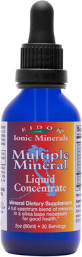 Eidon Ionic Minerals Multiple Minerals Supplement - Ionic Trace Mineral Drops for Water, Natural Liquid Vitamins to Support Heart Health and Hydration, Bioavailable, No Preservatives - 2 oz