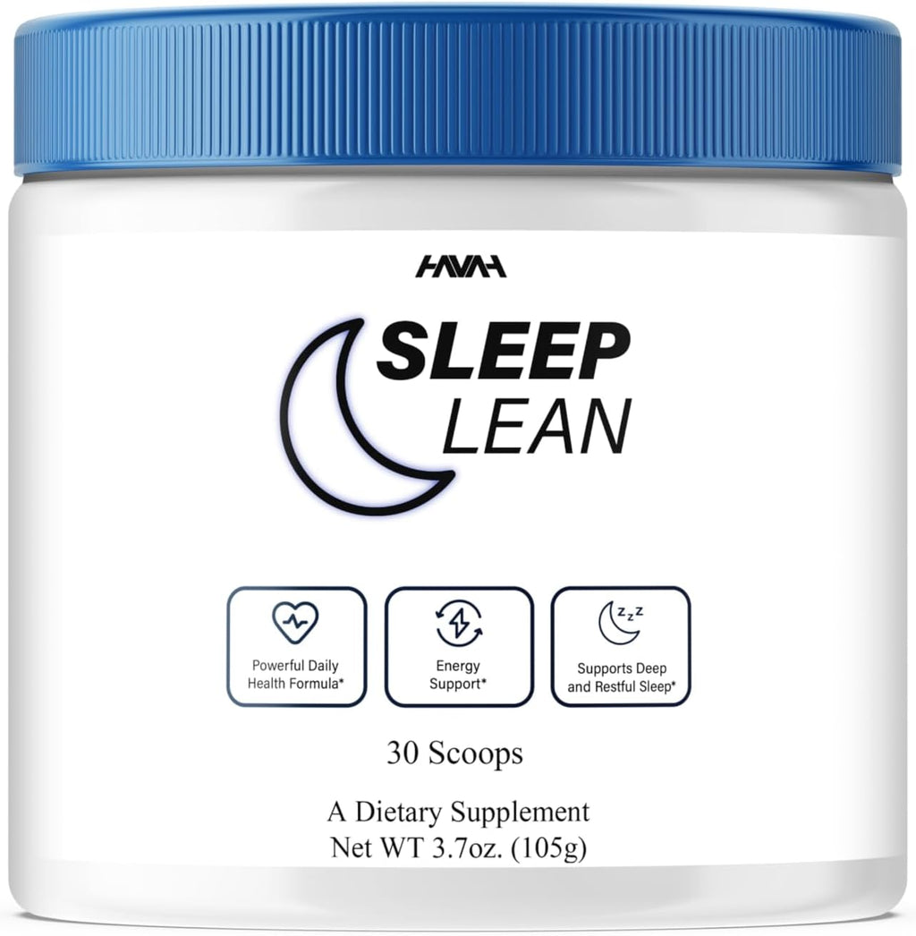 Sleep Lean Supplement Sleep Lean Advanced Formula, Sleep Lean Powder Advanced Overall Health Formula Supplement, Sleep Lean Premium Rest and Overall Wellness Support (3.7oz / 105g)
