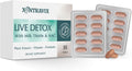 Liver Detox & Liver Support Supplement with Milk Thistle | Liver Detox Formula with 15B CFU Probiotics for Digestion, Detox & Cleanse | Dandelion Root & Turmeric | Blister-Sealed Tablets (1 Pack)