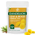 Premium Dandelion Leaf & Root Tea, Dandelion Herbal Tea for Liver Support, Antioxidant, Digestion and Immune Support, Traditional Diuretic Detox Tea, Caffeine Free, 40 Bags/80g