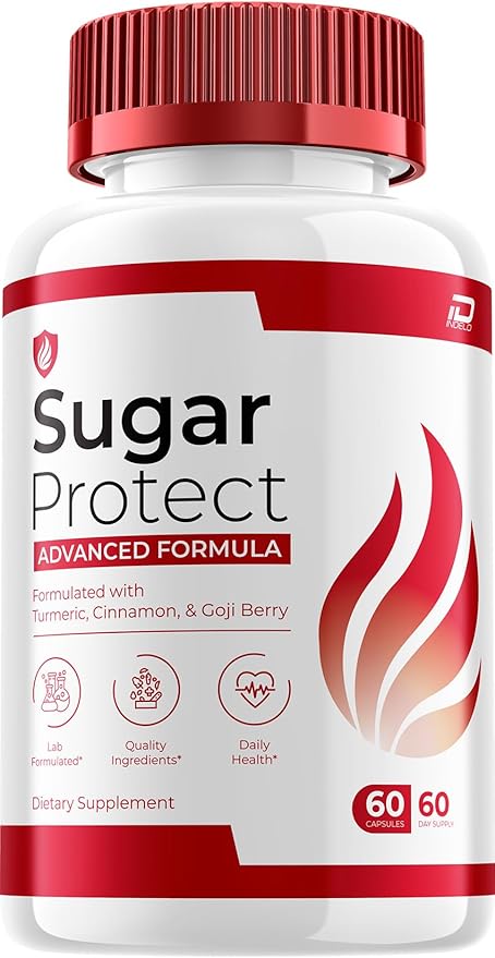 Sugar Protect Capsules – SugarProtect Natural Blend Daily Health Vitamins Supplement (1 Pack - 60 Capsules)