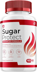 Sugar Protect Capsules – SugarProtect Natural Blend Daily Health Vitamins Supplement (1 Pack - 60 Capsules)