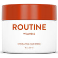 Routine Wellness Deep Conditioning Hair Mask - Bring Dry, Damaged Hair Back to Life – Hydrating Repair Treatment that Moisturizes, Strengthens & Adds Volume – Coconut & Vanilla 8oz