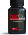 Leading Edge Health Testosil - Testosterone Supplement for Men – 120 Testosterone Booster Capsules with Ashwagandha (KSM 66), & Fenugreek – for Energy, Muscle Health & Vitality Support