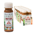 Elixir Shots Mayan (12 Pack) Cacao Wellness Shot with 100% Organic Ingredients Cacao, Orange, Cayenne - No Added Sugars or Artificial Ingredients