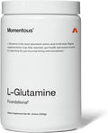 Momentous L-Glutamine Powder - Gut Health & Muscle Recovery Supplement - Boosts Exercise Performance & Immune Function - NSF Certified for Sport - 5 g - 60 Servings