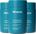 MDacne DIM Skin Clearing Supplements (90 Capsules) - for Acne Treatment, Estrogen Balance, Hormone Menopause Relief & Bodybuilding, Cruciferous Extract & Bioperine - Dermatologist Formulated (3 Pack)