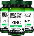 3 Pack Zinc Citrate 50 mg - Supplement to Support Immune System & Reproductive Health