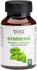 bixa BOTANICAL Ayurvedic Natural Herbal Supplement Gymnema Extract 25% Gymnemic (Gudmar, Shardunika) | Digestive Stimulant | Natural Herbal Supplement | Veg Capsules 450 mg (60 Count (Pack of 1))