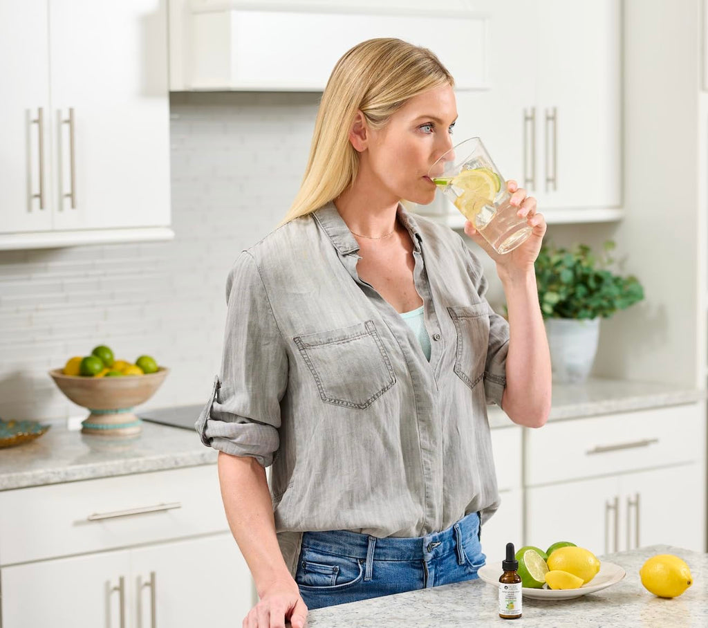 Pure Inventions - Lemon Lime Water Infusion Drops - Antioxidants, Vitamin C & Electrolytes - Health & Wellness Drink - Immunity Support -Sugar Free, Zero Calorie, No Artificial Sweeteners -12 Servings